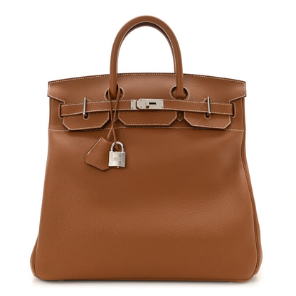Hermes Togo HAC Birkin 40 Gold 1 of 11