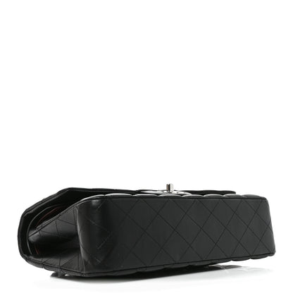 Chanel Lambskin Quilted Medium Double Flap Black 4 of 10
