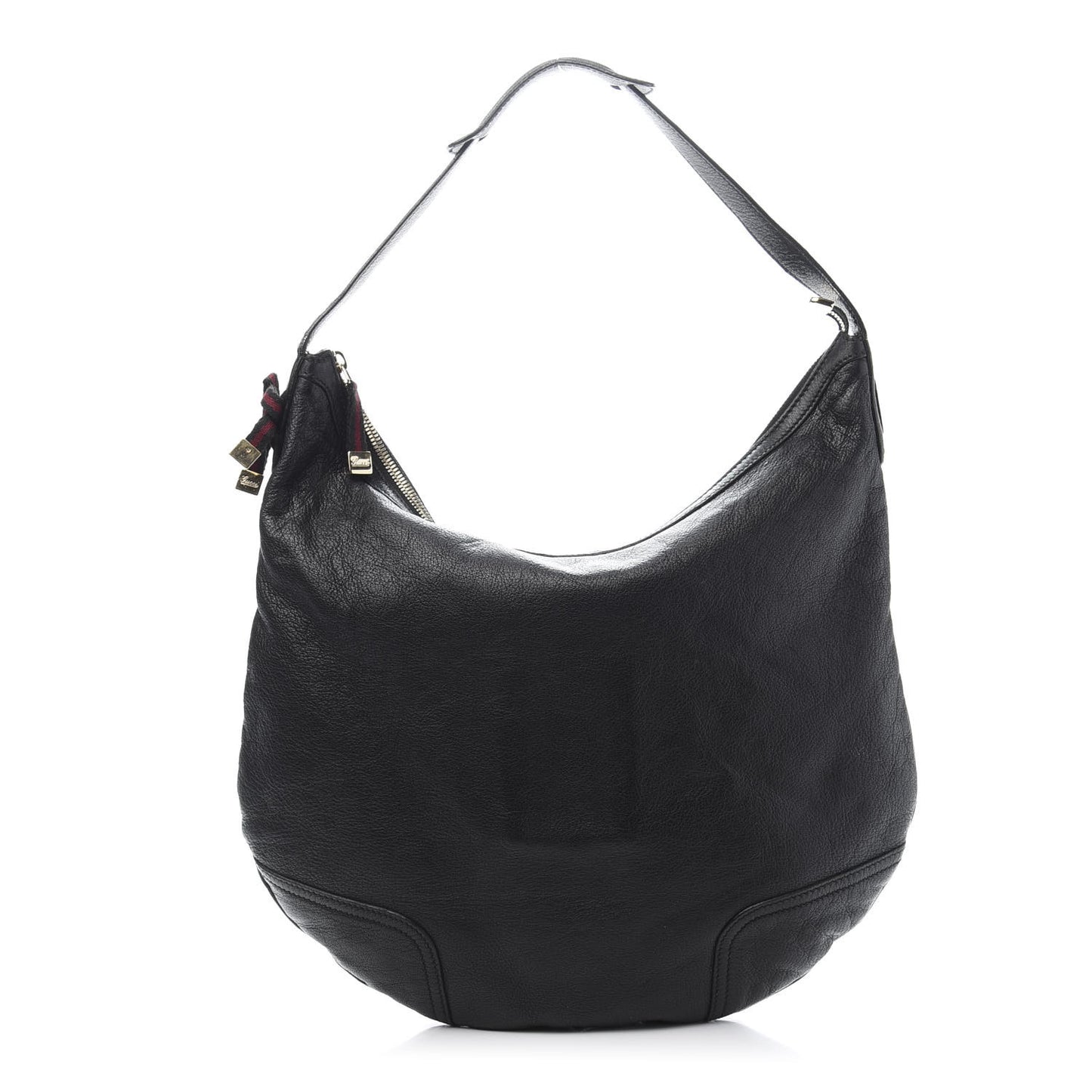 Calfskin Large Princy Hobo Black