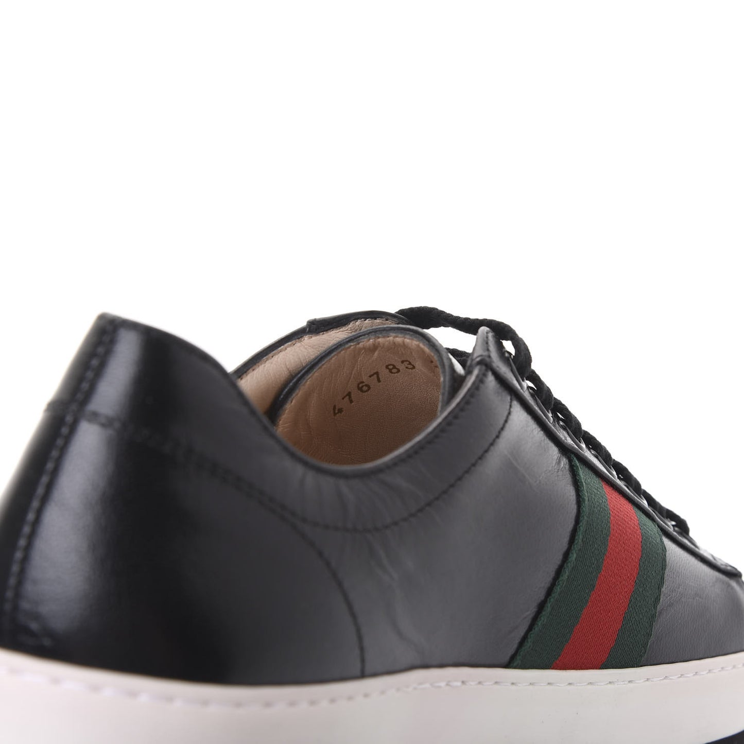 Malaga Kid Peggy Platform Sneakers 37.5 Black White