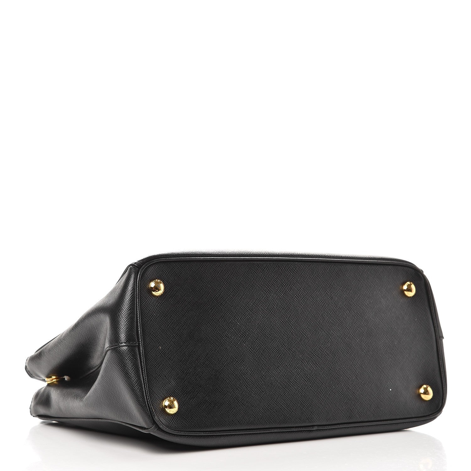 Prada Saffiano Small Galleria Double Zip Tote Black 5 of 11