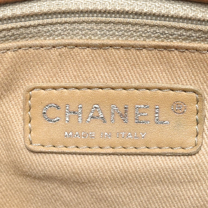Chanel Caviar Timeless CC Accordion Flap Beige 6 of 11