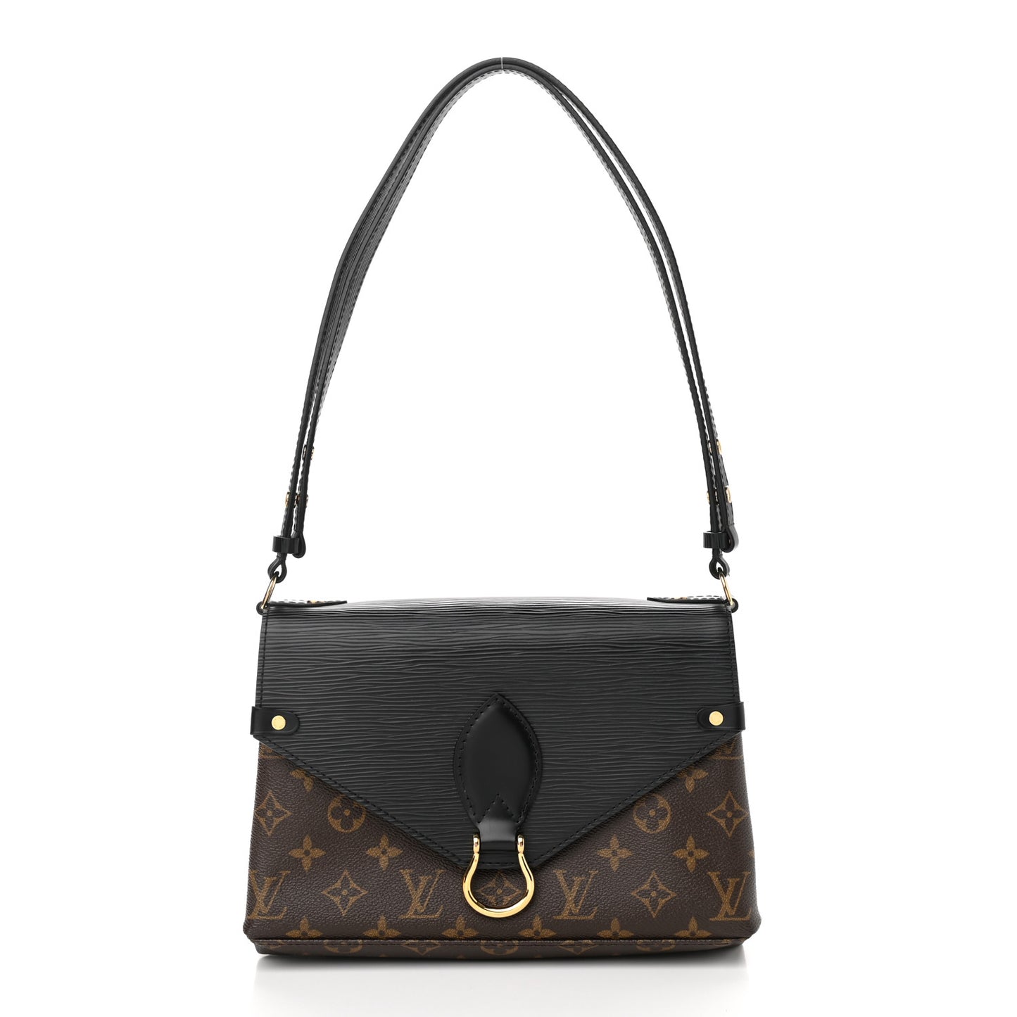 Epi Monogram Saint Michel Black