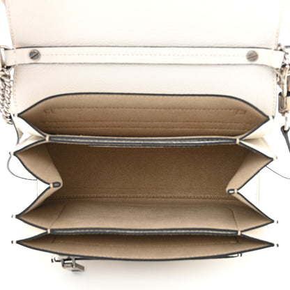 Givenchy Goatskin Small GV3 Shoulder Bag White 5 of 10