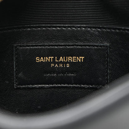 Saint Laurent Grain De Poudre Small Classic Monogram Camera Bag Black 6 of 17