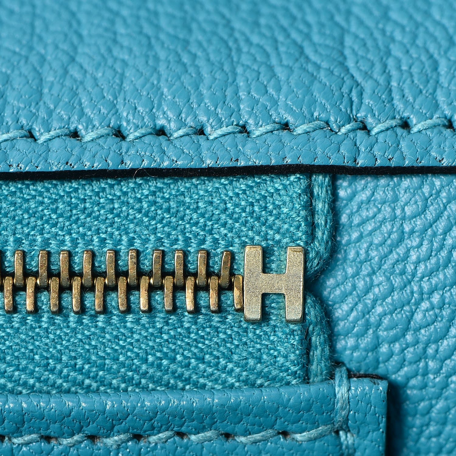 Hermes Togo Birkin 35 Turquoise 12 of 33