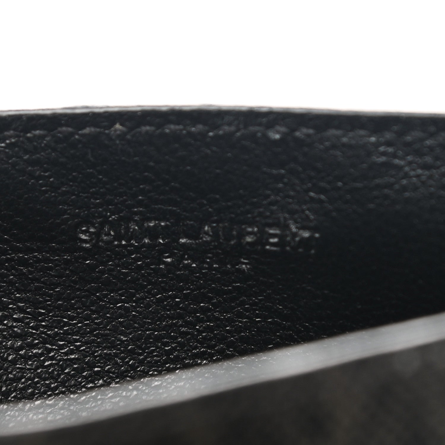Saint Laurent Classic Toile Monogram Fragments Pouch Black Lino 6 of 7