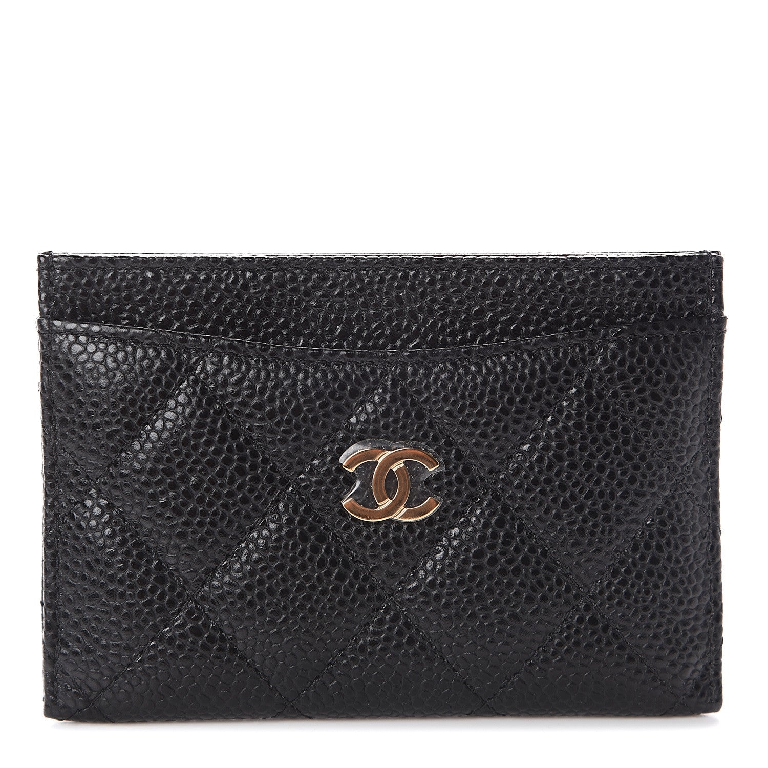 Chanel Caviar Quilted Card Holder Black 1 of 7