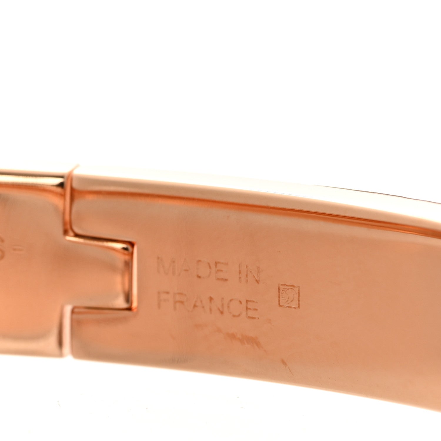 Hermes Enamel Mini Clic Chaine d'Ancre Bracelet PM Black 5 of 5