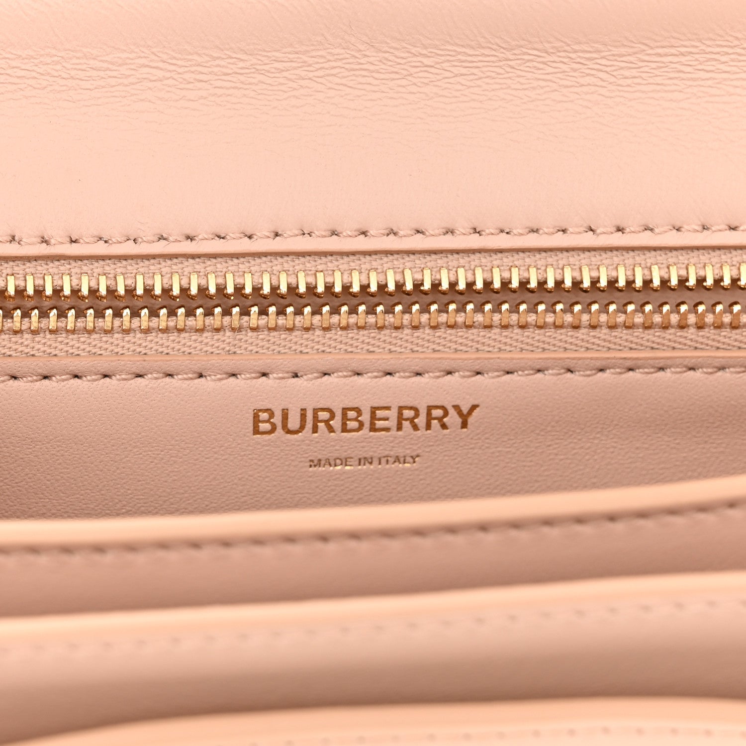 Burberry Calfskin Small TB Bag Rose Beige 6 of 10