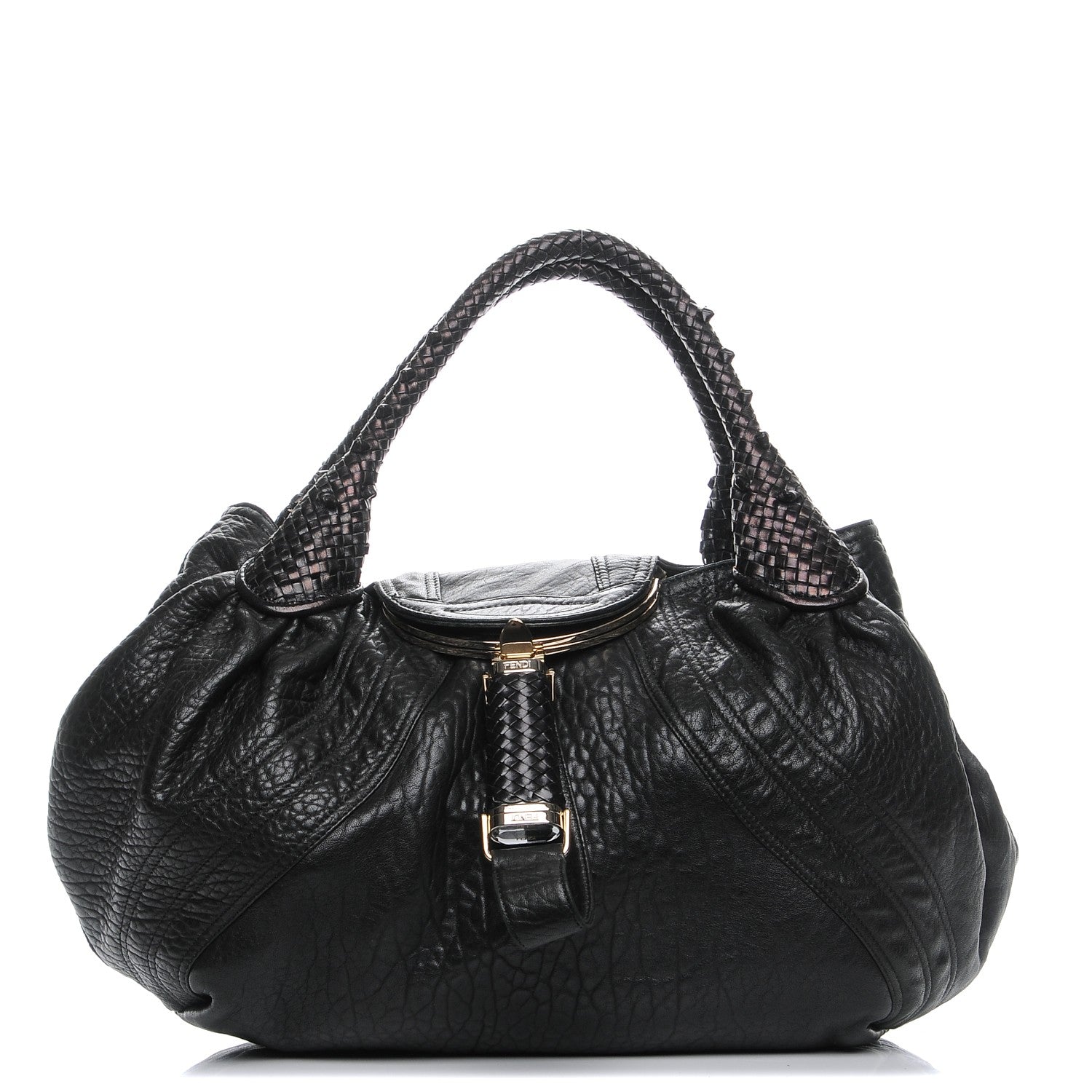 Fendi Nappa Nuvolata Spy Black 1 of 8