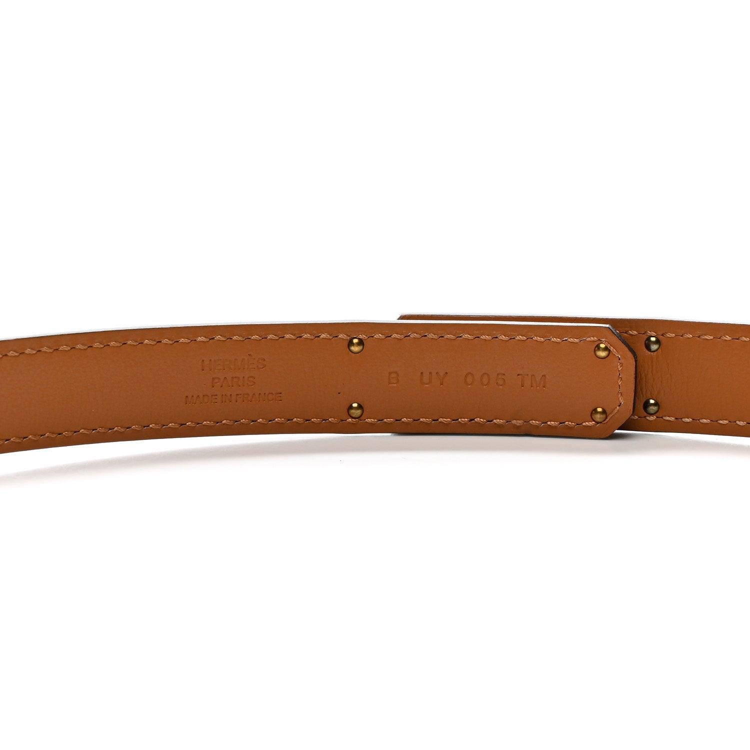 Hermes Epsom Kelly Belt Etoupe 3 of 4