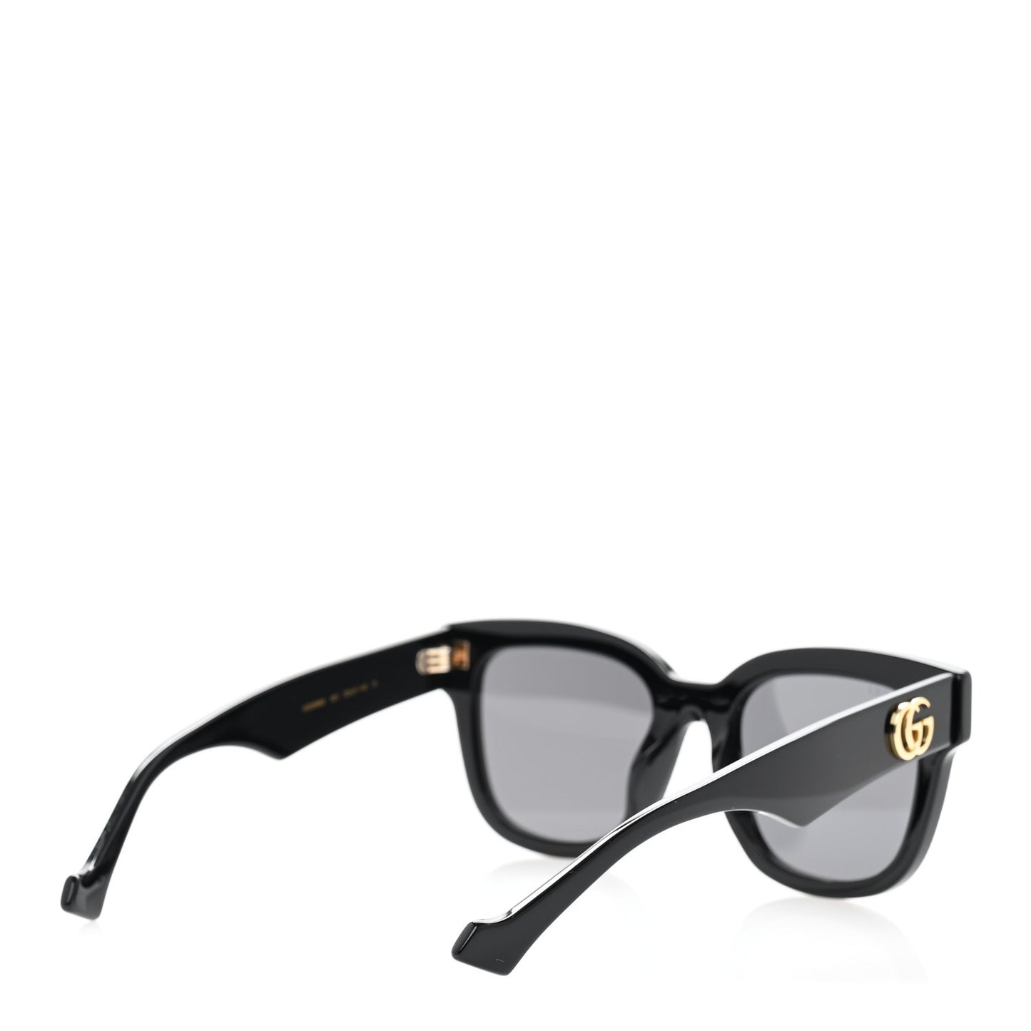Rectangle 52mm Frame Sunglasses GG0998S Black