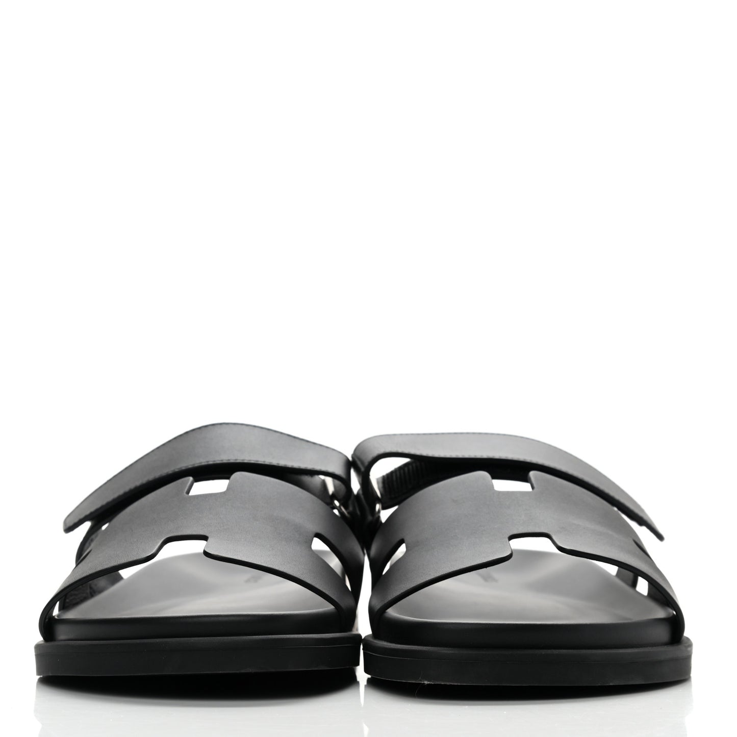 Calfskin Mens Chypre Sandals 42.5 Black