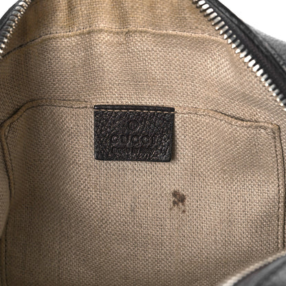 Gucci Monogram Web Small Webby Bee Shoulder Bag Dark Brown 20 of 22