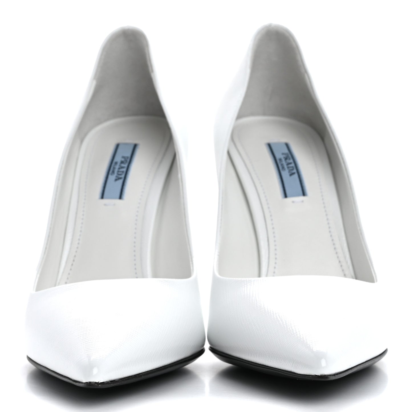 Saffiano Vernice Pumps 37.5 White