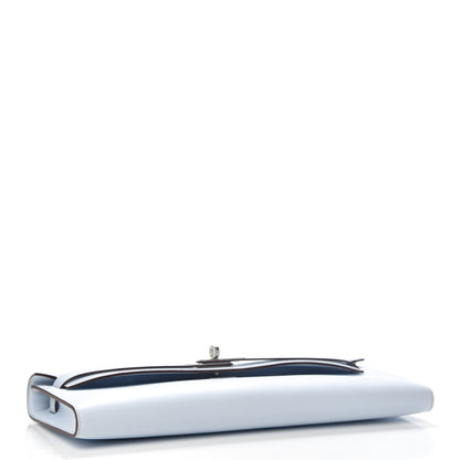 Hermes Swift Kelly Cut Clutch Pochette Bleu Brume 4 of 10