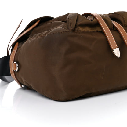 Prada Tessuto Nylon Messenger Bag Bruciato 7 of 12