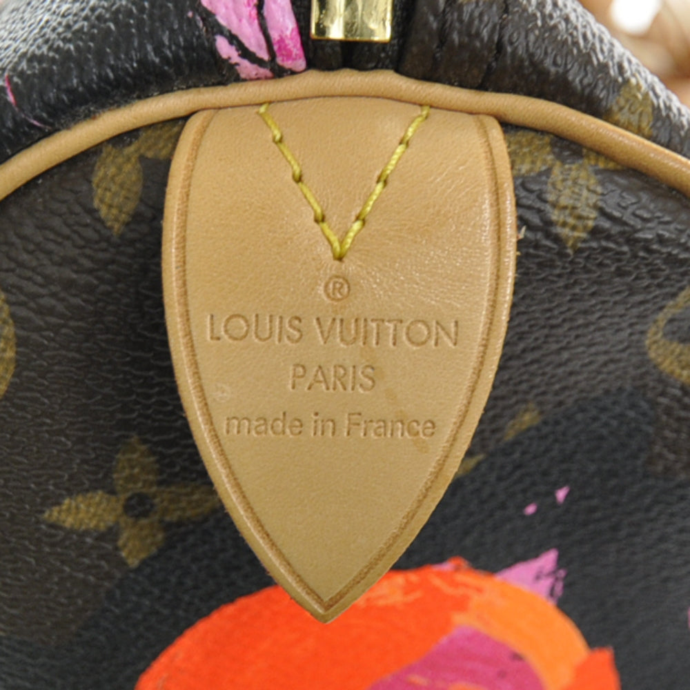Louis Vuitton Monogram Roses Keepall 50 8 of 9