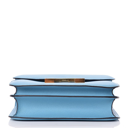 Hermes Evercolor Constance 24 Bleu Du Nord 6 of 26