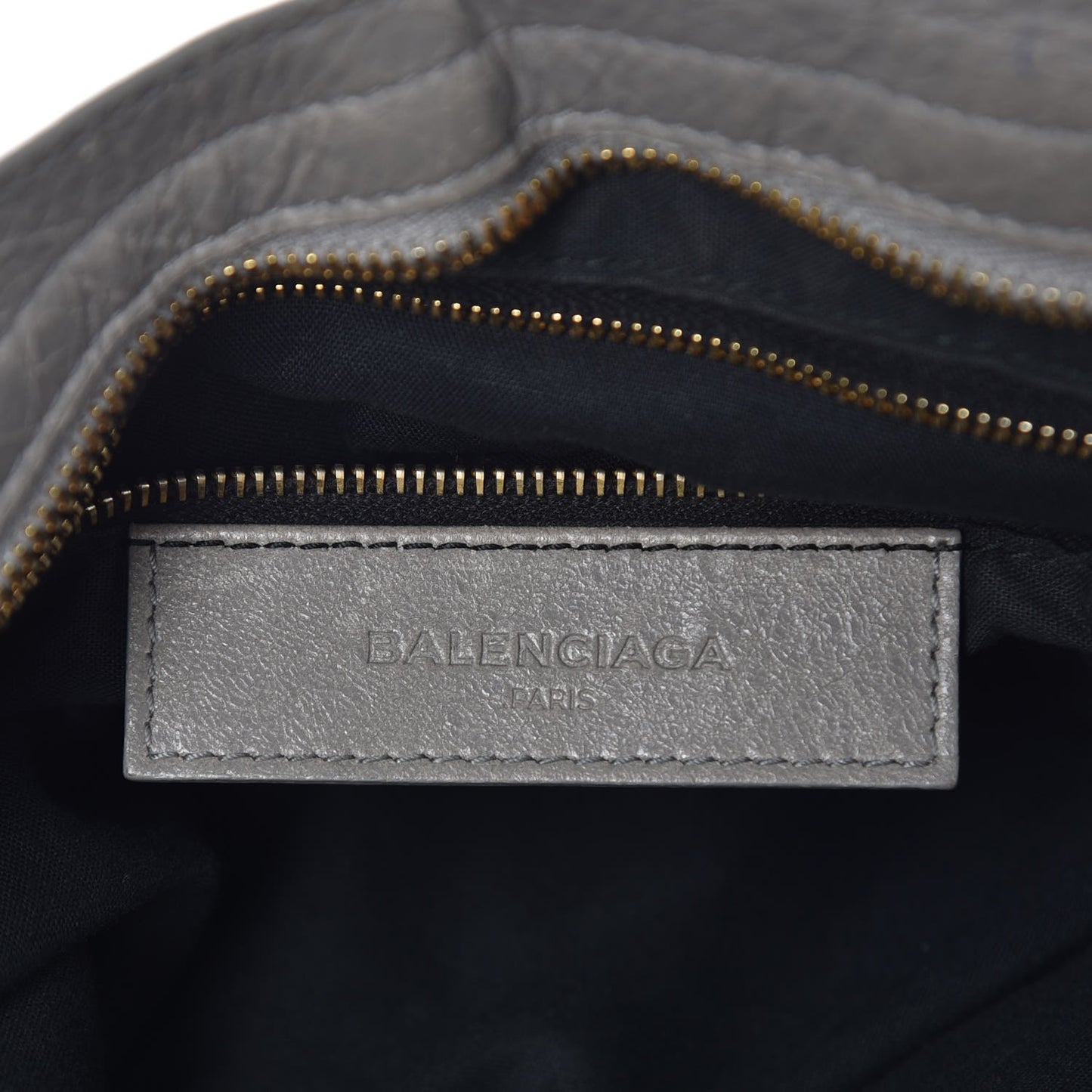 Agneau Giant 12 Gold Hardware City Gris Pyrite