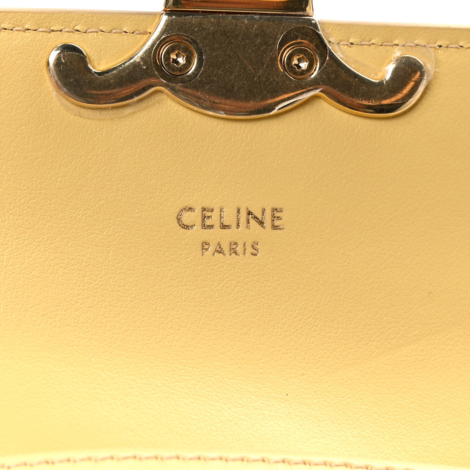 Celine Shiny Calfskin Mini Claude Almond Green 6 of 9