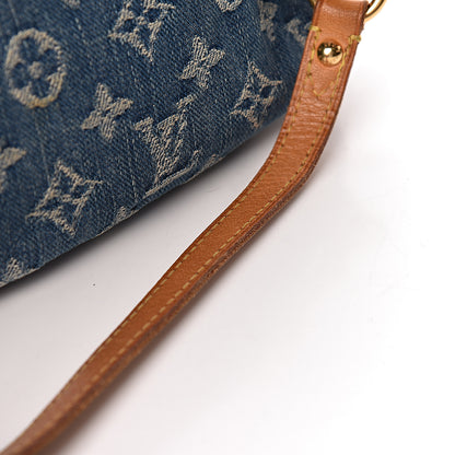 Louis Vuitton Monogram Denim Mini Pleaty Blue 11 of 14