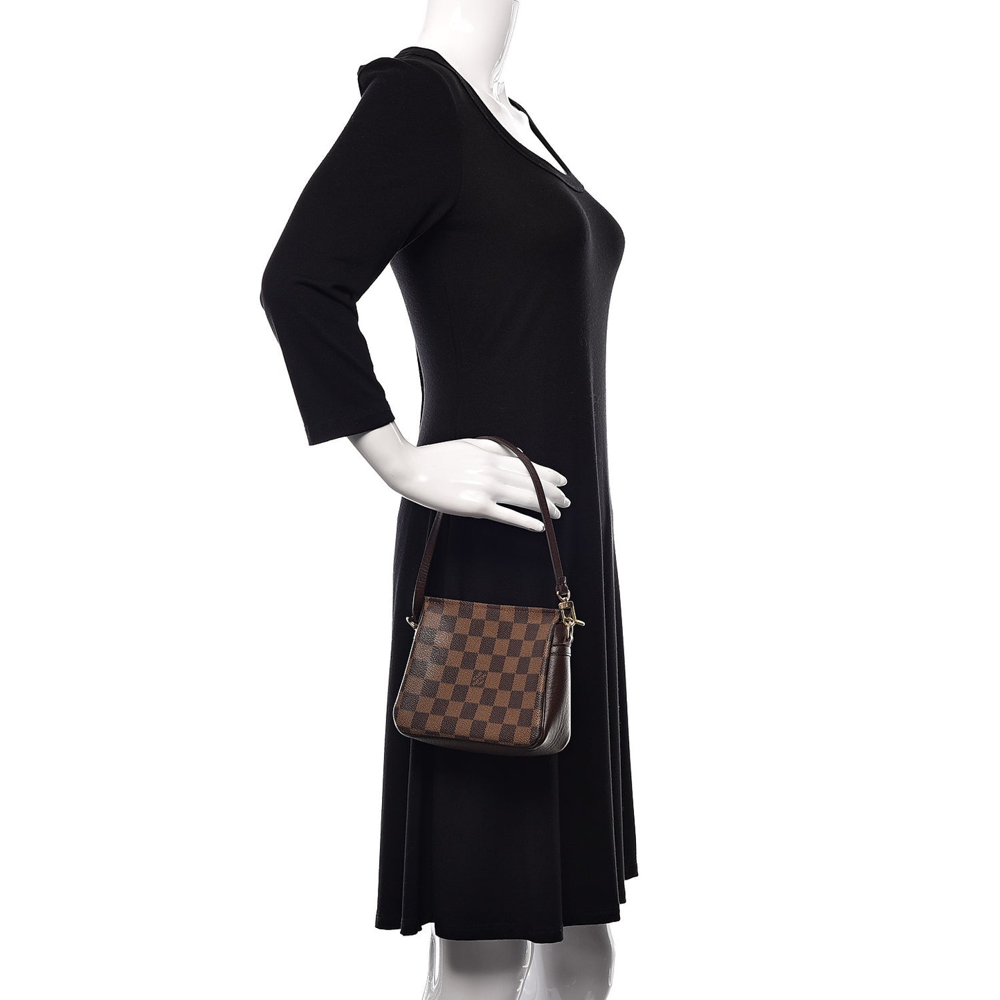Damier Ebene Trousse Make Up Bag Pochette
