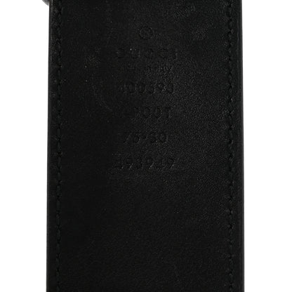 Gucci Calfskin Double G 40mm Belt 75 30 Black 5 of 8