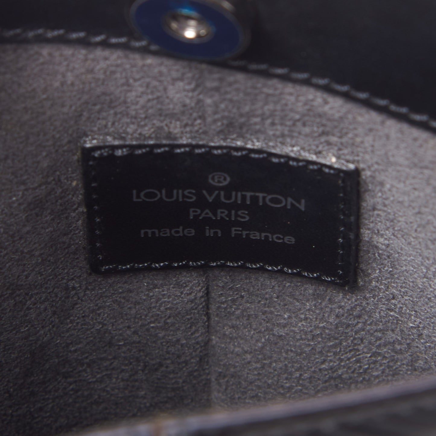 Epi Demi Lune Pochette Black