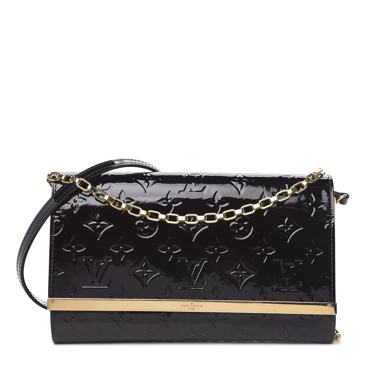 Louis Vuitton Vernis Ana Clutch Amarante 1 of 11