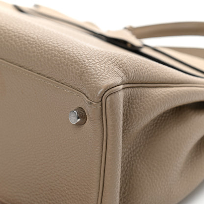 Hermes Togo Kelly Retourne 35 Gris Tourterelle 9 of 17