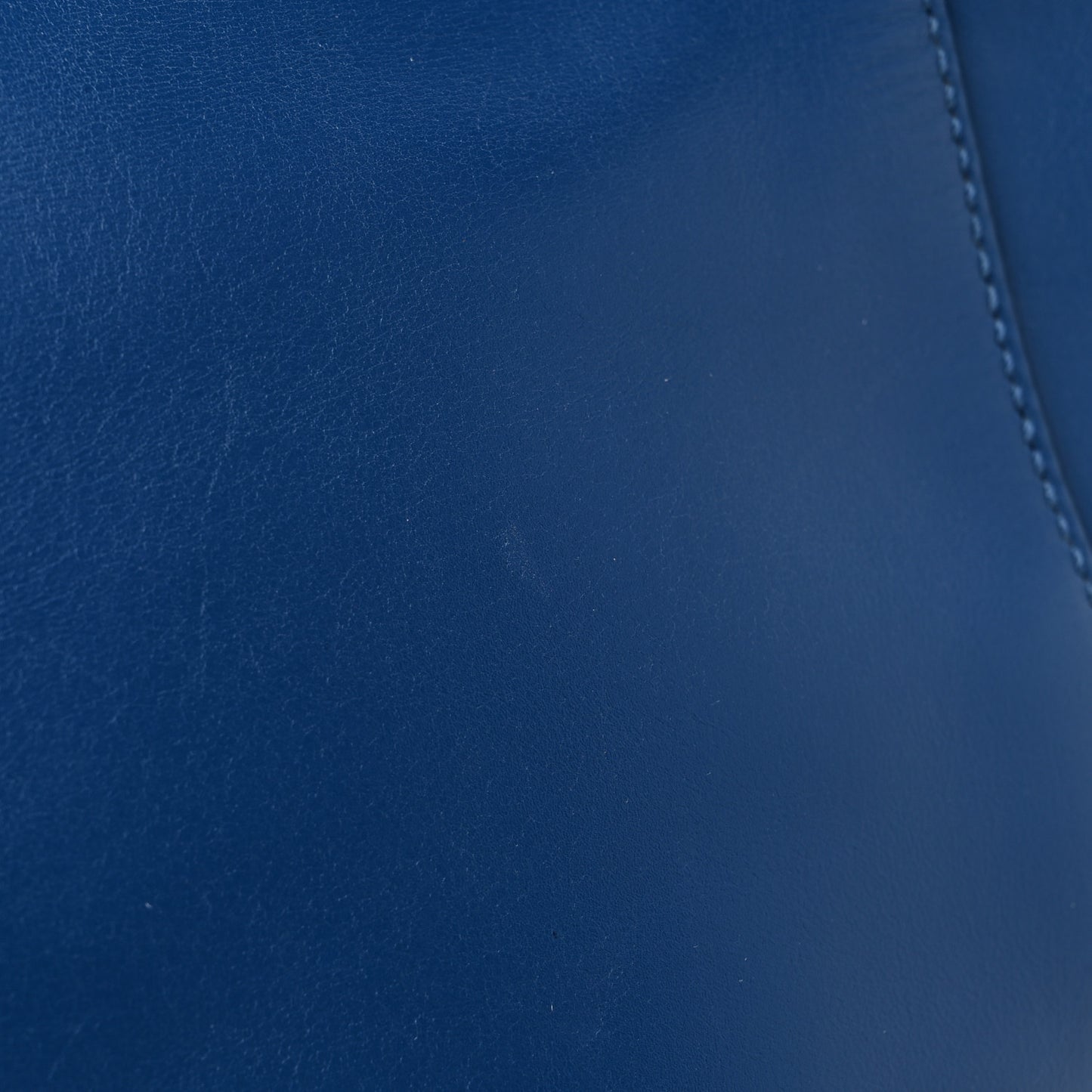 Vitello Suede Large Peekaboo Iconic Satchel Blue Marine