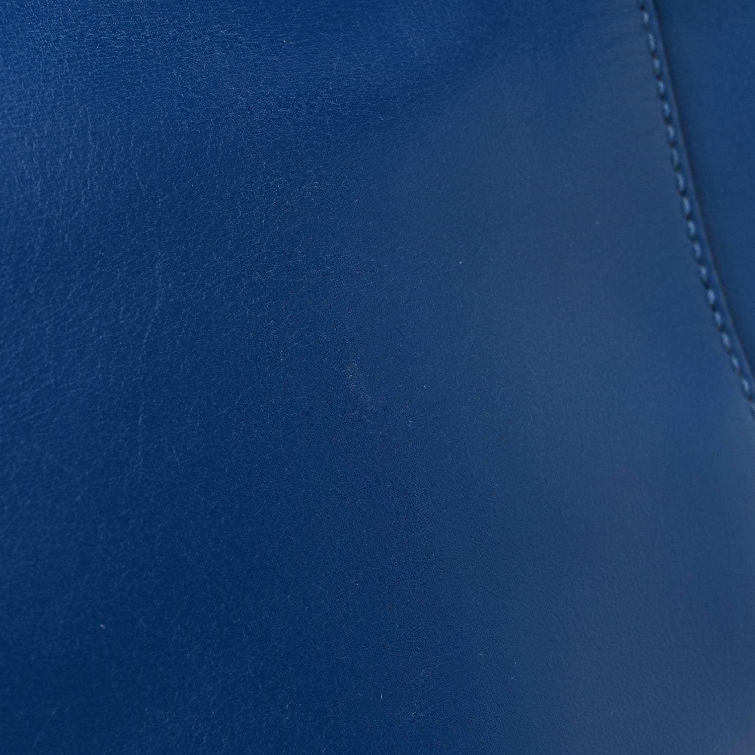 Fendi Vitello Suede Large Peekaboo Iconic Satchel Blue Marine 16 of 17
