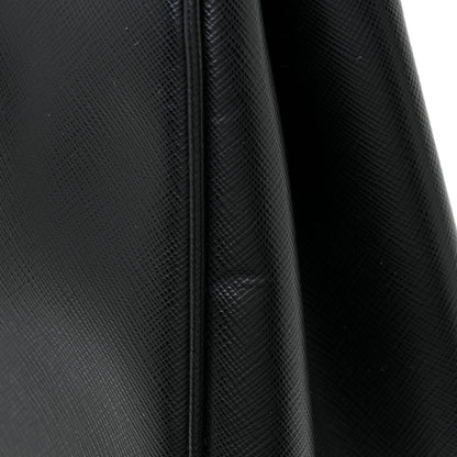 Prada Saffiano Medium Galleria Double Zip Tote Black 15 of 15