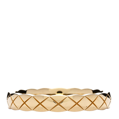 Chanel 18K Yellow Gold Mini Coco Crush Ring 52 6 2 of 4