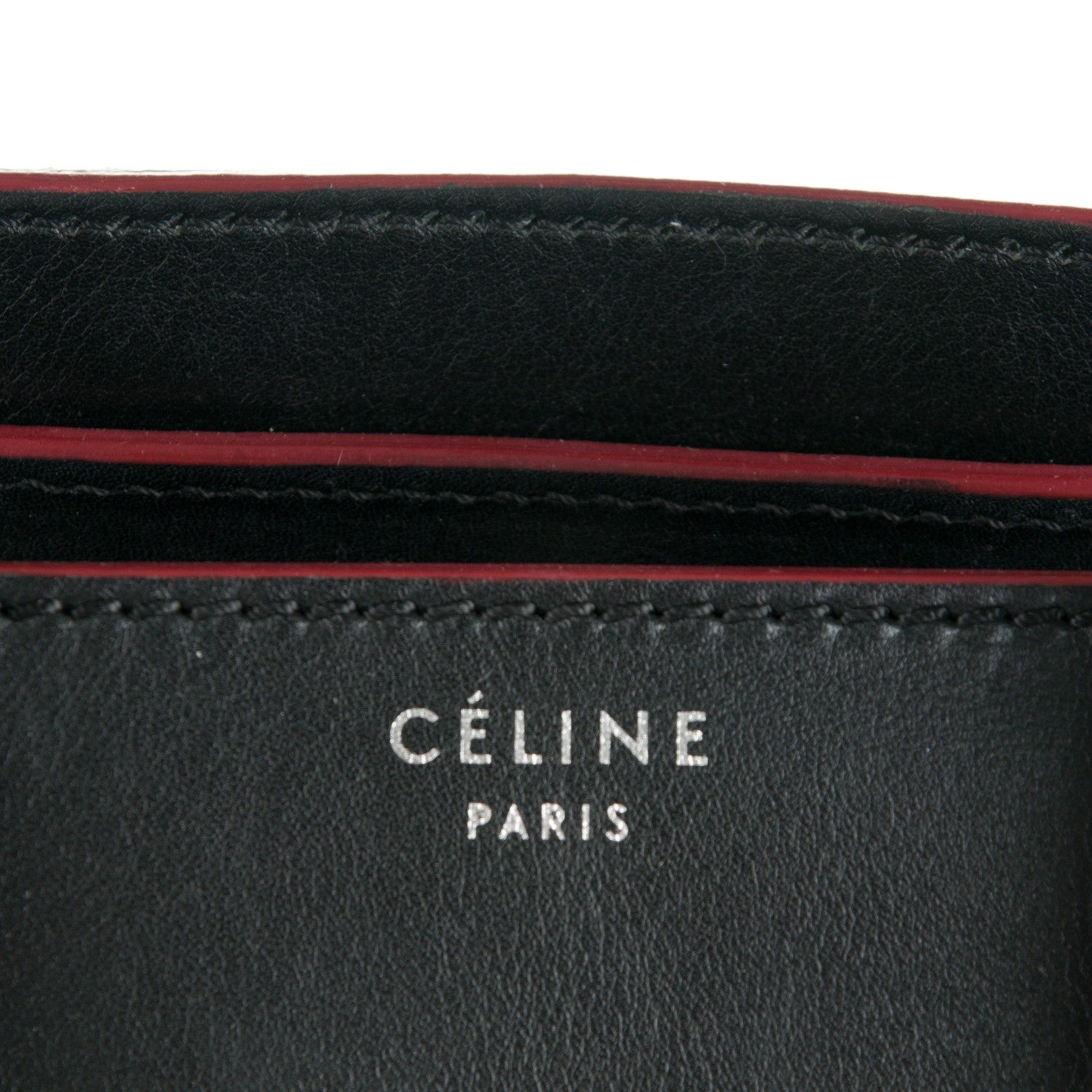 Celine Smooth Calfskin Micro Luggage Black 6 of 7