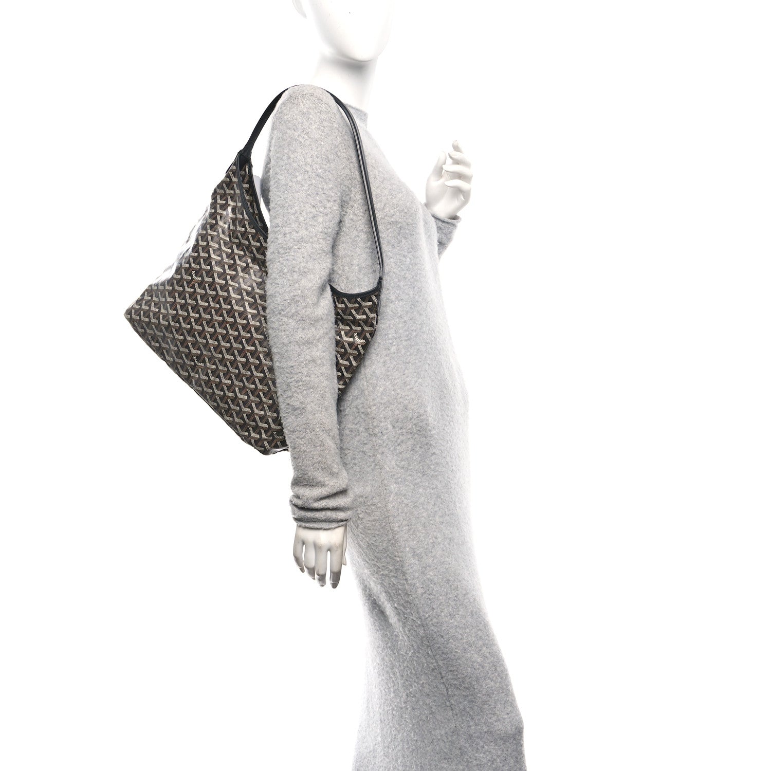 Goyard Goyardine Boheme Hobo Black 2 of 10