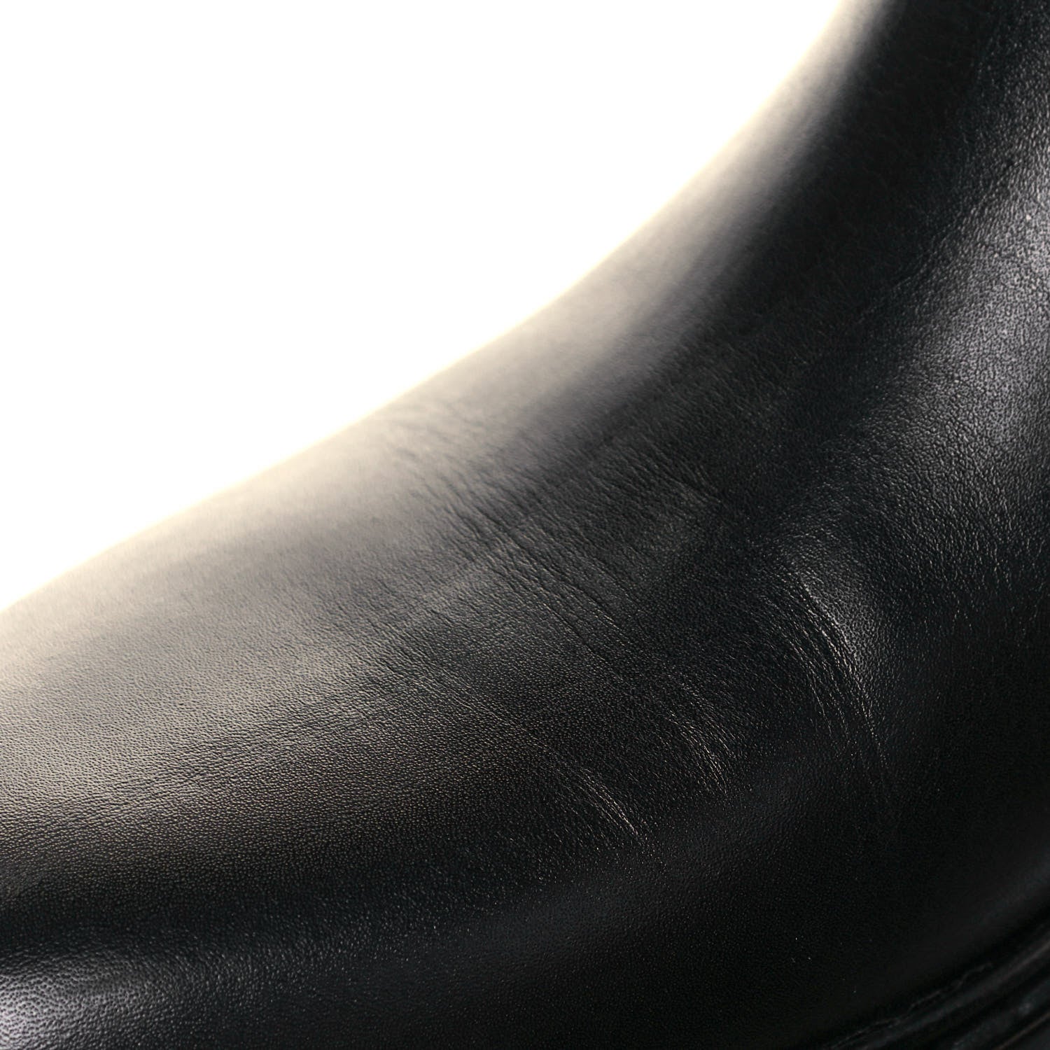 Valentino Garavani Calfskin Vlogo Biker Boots 40 Black 7 of 8