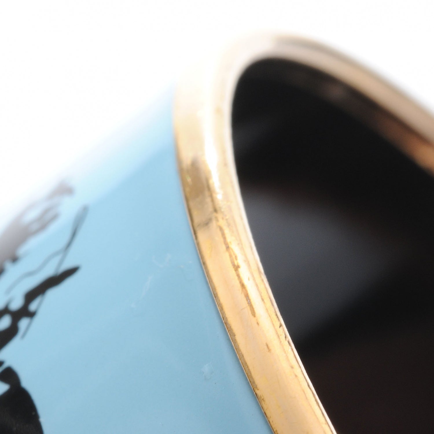 Hermes Enamel Printed Carriages Wide Bracelet 65 6 of 8