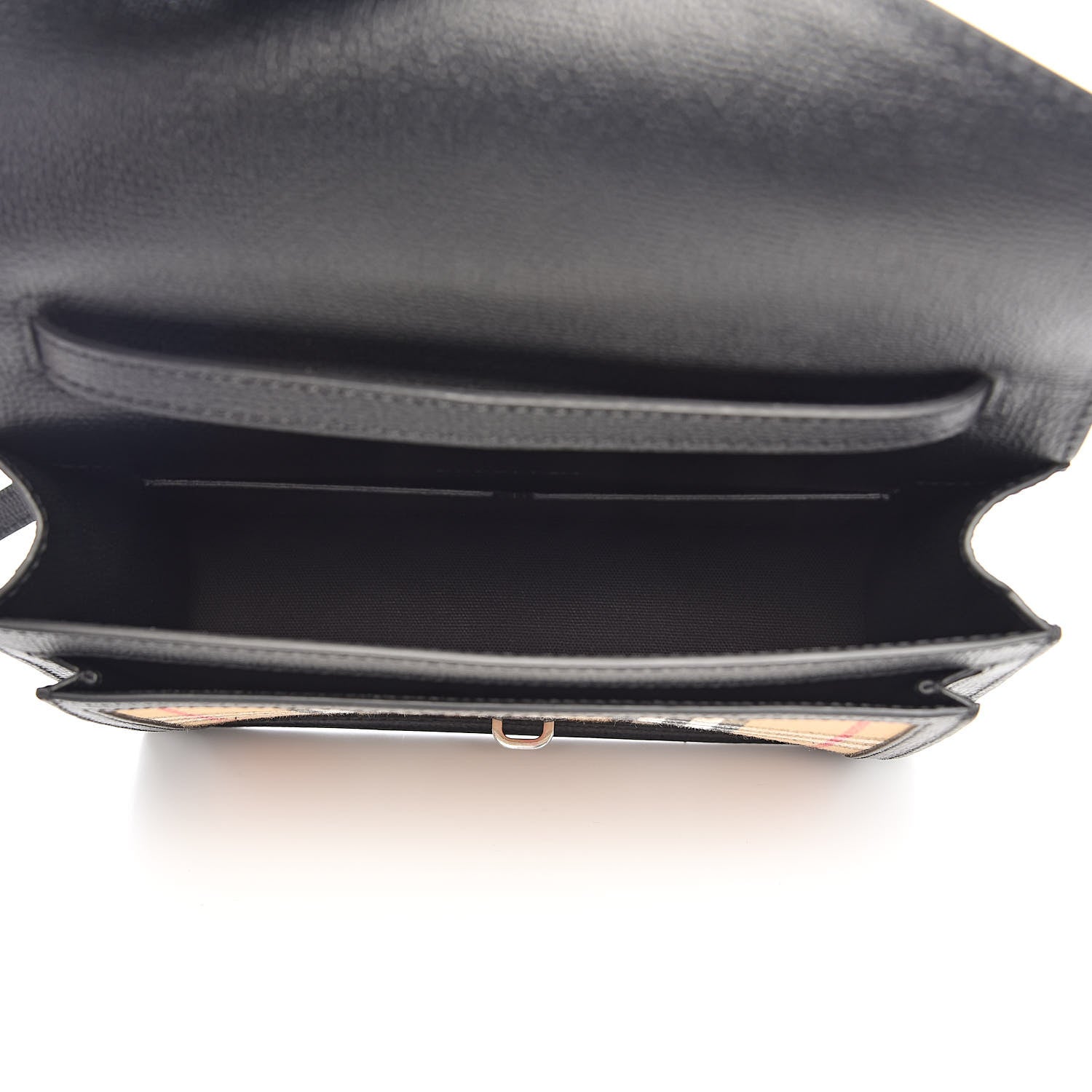Burberry Vintage Check Small Macken Crossbody Bag Black 6 of 12
