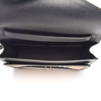 Burberry Vintage Check Small Macken Crossbody Bag Black 6 of 12