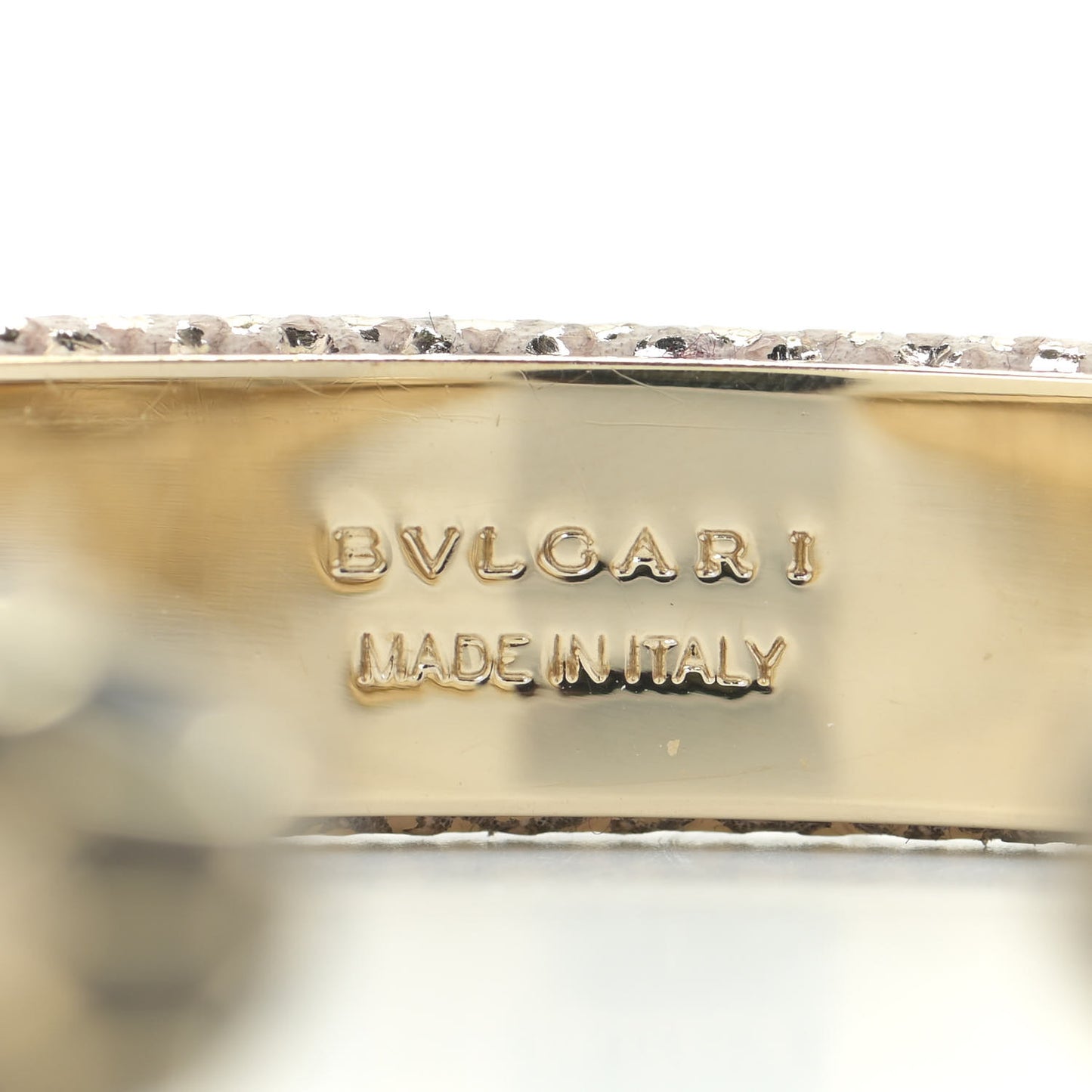 Metallic Karung Serpenti Forever Bracelet