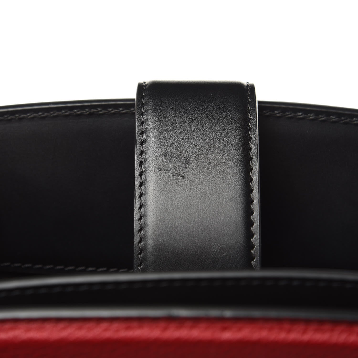 Louis Vuitton Taurillon Cour Marly MM Rouge 7 of 10