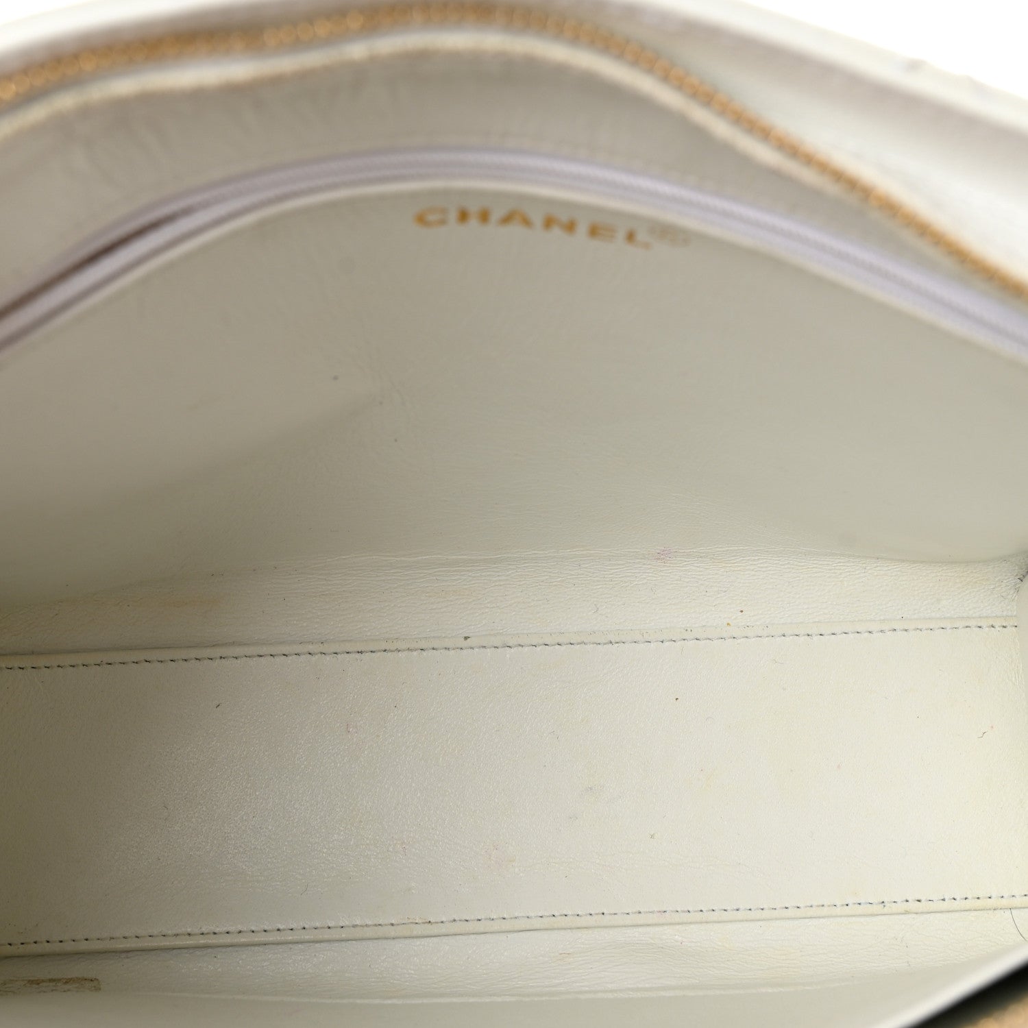 Chanel Caviar Quilted Shoulder Bag White 5 of 17