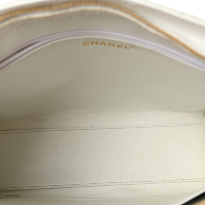 Chanel Caviar Quilted Shoulder Bag White 5 of 17