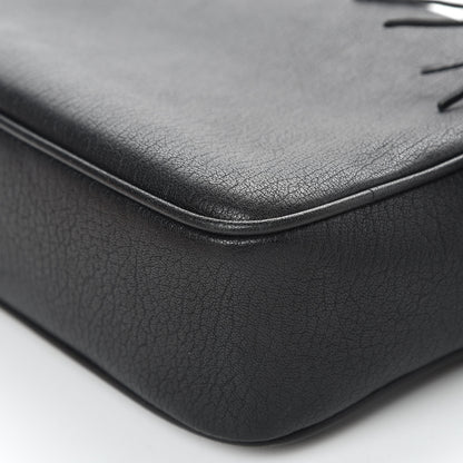 Saint Laurent Lambskin Monogram Small Lou Camera Bag Black 11 of 12