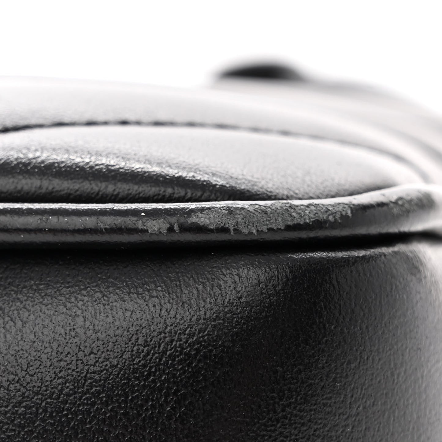 Calfskin Matelasse Monogram Monochrome Lou Camera Bag Black