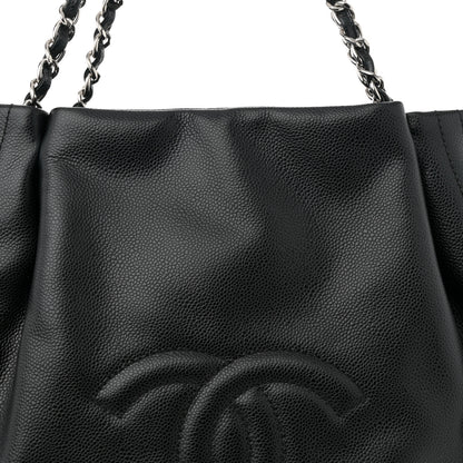 Chanel Caviar Timeless CC Shoulder Bag Black 8 of 10