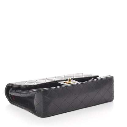 Chanel Lambskin Quilted Medium Double Flap Black 4 of 10